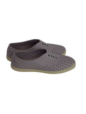 Native Shoes Women Perforated Slip On Purple Flats Size 8 Casual Lightweight
